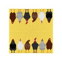 Esschert Design servetten kippen 33x33cm - thumbnail