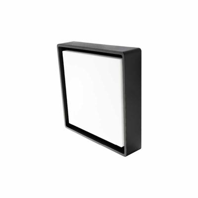 LED buitenlamp zwart SG Frame Square Maxi 3000K met bewegingsmelder en noodverlichting