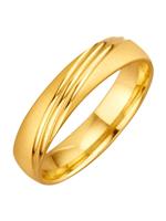 Trouwring Harmony Geelgoudkleur - thumbnail