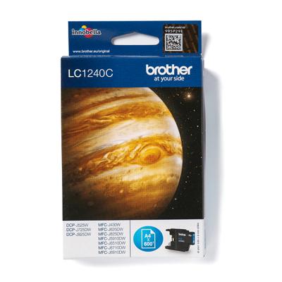 Originele inktcartridge Brother LC-1240C Cyaan - thumbnail