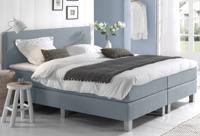 Dreamhouse - Falco Comfort Boxspring - Lichtblauw - 80 x 210 / zonder montage - thumbnail