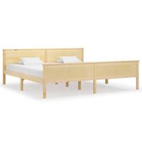 Bedframe massief grenenhout 200x200 cm - thumbnail