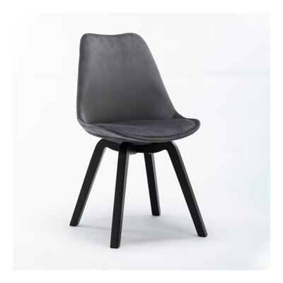 Artistiq Eetkamerstoel 'Jolie' Velvet, kleur Antraciet