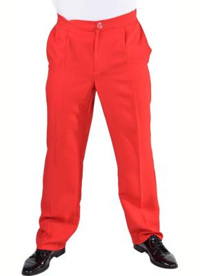 Broek recht rood Broek recht rood