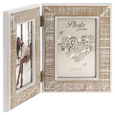 ZEP WW3546 Wissellijst Papierformaat: 10 x 15 cm Bruin, Wit