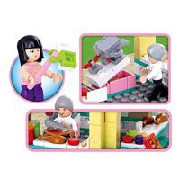 Sluban Beach Restaurant (Girl's Dream) bouwstenen set - thumbnail