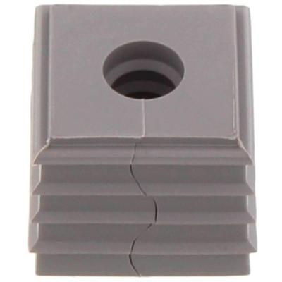 Weidmüller CABTITE SE 7-8 SML GY Dicht-inzetstuk Gegroefd, Halogeenvrij, Met trekontlasting, Open, Waterdicht Diameter montagegat 8 mm Klem-Ø (max.) 8 mm TPE