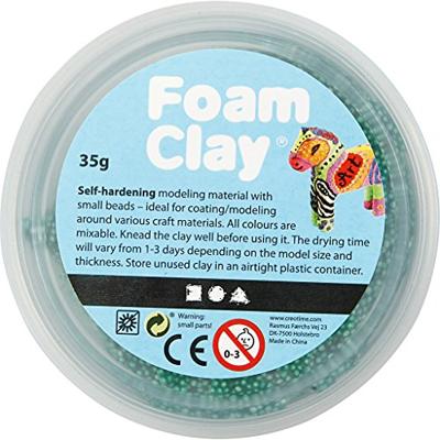 Foam Clay - donkergroen, 35gr.