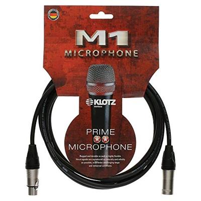 Klotz M1K1FM0500 XLR 3P - XLR 3P microfoonkabel 5 meter