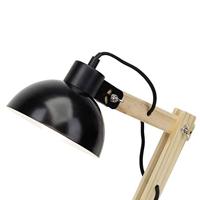 Brilliant Moda 98979/06 Bureaulamp LED E27 25 W Zwart - thumbnail