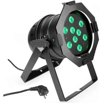 Cameo LED-par 56 can 9 x 3W Tri Colour zwart