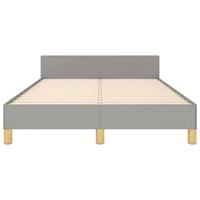 Bedframe zonder matras 120x190 cm stof lichtgrijs - thumbnail