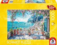 Puzzel - SCHMIDT SPIELE - Terras aan zee - 1000 stukjes - Vanaf 12 jaar - thumbnail