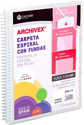 Organiser Map Carchivo Archivex-Star Transparant A4