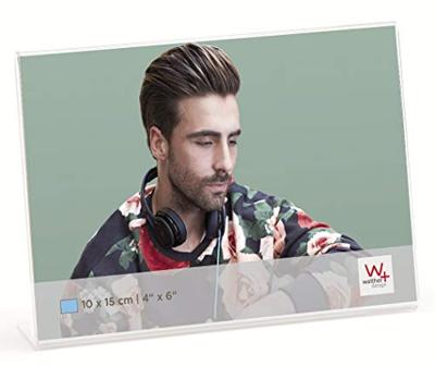 walther+ design ASQ1015 Wissellijst Papierformaat: 10 x 15 cm Transparant