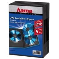 Hama DVD 3 Box 5 Pak Zwart - thumbnail