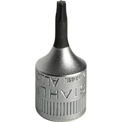 Stahlwille 44 KTX T 8 SCHRAUBENDREHEREINSATZ 1/4 ZOLL 01350008 1/4 (6.3 mm) Schroevendraaierdop T 8 1/4 (6.3 mm)