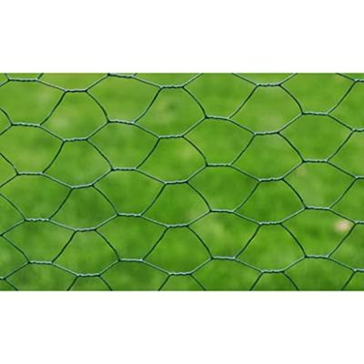 VidaXL Kippengaas 25x0,75 m staal met pvc-coating groen