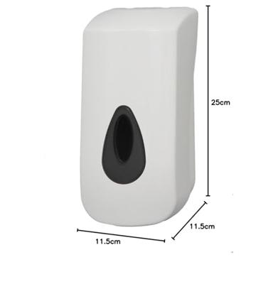 PlastiQline PlastiQline foam zeepdispenser 900ml navulbaar PQFoam9 - wit