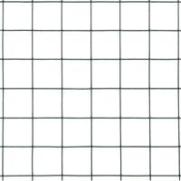 Kippengaas 25x1,5 m staal met PVC coating groen - thumbnail