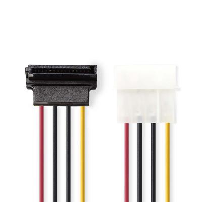 Nedis Interne Voedingskabel Molex Male gehoekt 0,15 m Nedis Interne Voedingskabel Molex Male gehoekt 0,15 m