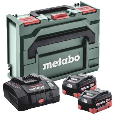 Metabo Accessoires BASIC-SET 2 X LIHD 8,0 AH ASC 290 + METABOX 145 - 685303000 Metabo Accessoires BASIC-SET 2 X LIHD 8,0 AH ASC 290 + METABOX 145 - 685303000