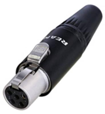 Rean AV RT5FC-B-W XLR-connector Bus, inbouw Aantal polen: 5 1 stuk(s)