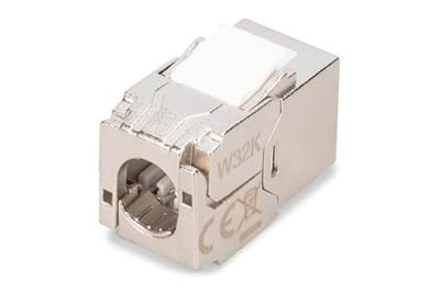 Digitus RJ45-inbouwmodule Keystone CAT 6A 1 stuk(s)