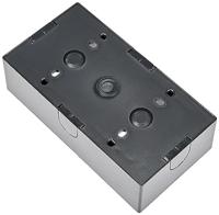 Busch-Jaeger 2CKA001799A0900 Opbouwbehuizing 2-voudig Zwart-grijs, Antraciet 1 stuk(s) - thumbnail