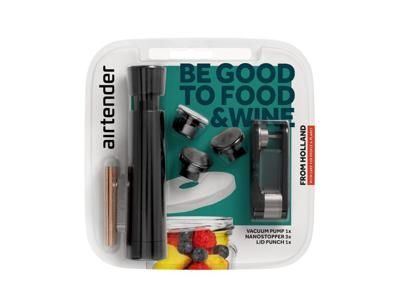 Airtender Vacuümpompset voedsel & wijn