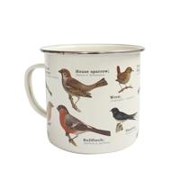 Gift Republic Garden Birds - Emaille Mok - thumbnail