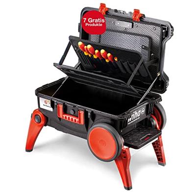Wiha Gereedschapskoffer (leeg) 1 stuks Electricien, Handwerker, Professioneel, VDE (l x b x h) 680 x 336 x 497 mm Wiha Gereedschapskoffer (leeg) 1 stuks Electricien, Handwerker, Professioneel, VDE (l x b x h) 680 x 336 x 497 mm