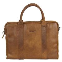 DSTRCT Limited Double Zip 15'' Laptoptas-Cognac - thumbnail