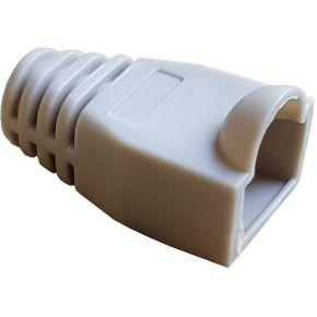 Soepele huls voor RJ45 plug beige