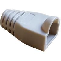 Soepele huls voor RJ45 plug beige - thumbnail