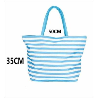 Strandtas Bismark Blauw Roze Oxford 50 x 16 x 35 cm