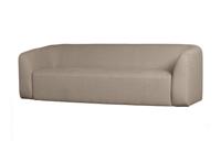 WOOOD 3-zits Bank 'Sloping' kleur Naturel Melange - thumbnail