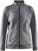 Craft 1910627 Core Soul Full Zip Jacket Wmn - Dark Grey Melange - L Craft 1910627 Core Soul Full Zip Jacket Wmn - Dark Grey Melange - L