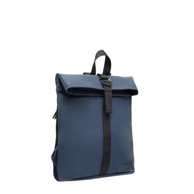New Rebels Mart Los Angeles Navy 7L Rolltop Rugzak Waterafstotend