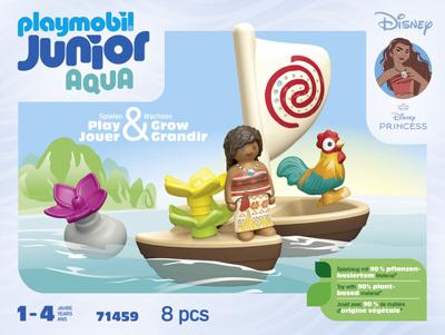PLAYMOBIL Junior 71459 Vaiana en zeilboot, Disney, 12 maanden