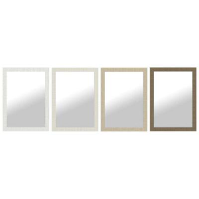 Wandspiegel DKD Home Decor Bruin Zwart Donker grijs Ivoor 70 x 2 x 97 cm (4 Stuks) Wandspiegel DKD Home Decor Bruin Zwart Donker grijs Ivoor 70 x 2 x 97 cm (4 Stuks)