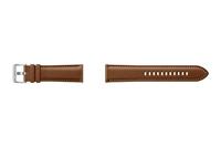 Samsung Stitch Leather Armband ET-SLR84, horlogeband voor Galaxy Watch3 met 22 mm bandbreedte, echt leren armband in bruin - thumbnail