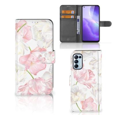 OPPO Find X3 Lite Hoesje Lovely Flowers OPPO Find X3 Lite Hoesje Lovely Flowers