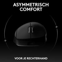 Logitech G PRO X SUPERLIGHT 2 DEX Zwart Draadloze Gaming muis - thumbnail
