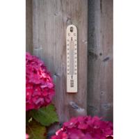 Nature thermometer plastic bruin - thumbnail