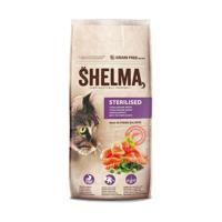 SHELMA Sterilised Salmon - droog kattenvoer - 8kg - thumbnail