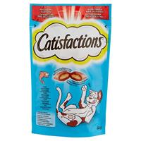 Catisfactions met zalm kattensnack 12 x 60 g - thumbnail