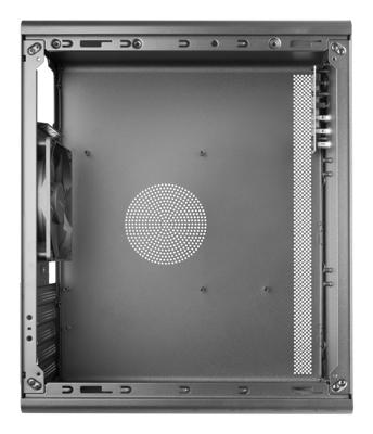 ATX Semi-toren doos Tacens 2AEROM Zwart - thumbnail