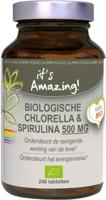 Its Amazing Chlorella & Spirulina Tabletten - thumbnail