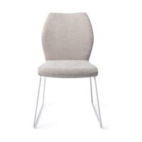 Jesper Home Eetkamerstoel 'Ikata' Slide White, kleur Pretty Plaster - thumbnail